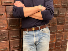 Claw Buckle Belt, Hickory