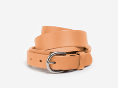 Harness Buckle Belt, Natural
