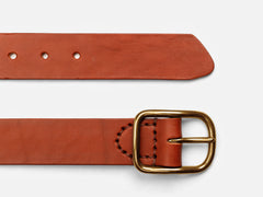 Center Bar Belt, Tan