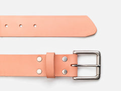 Roller Bar Belt, Natural