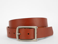 Founders Buckle Belt, Tan