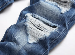 Men's Ripped Regular Jeans