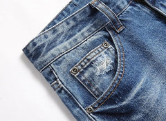 Men's Ripped Regular Jeans