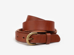 Harness Buckle Belt, Tan