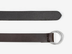 O-Ring Belt, Dark Brown