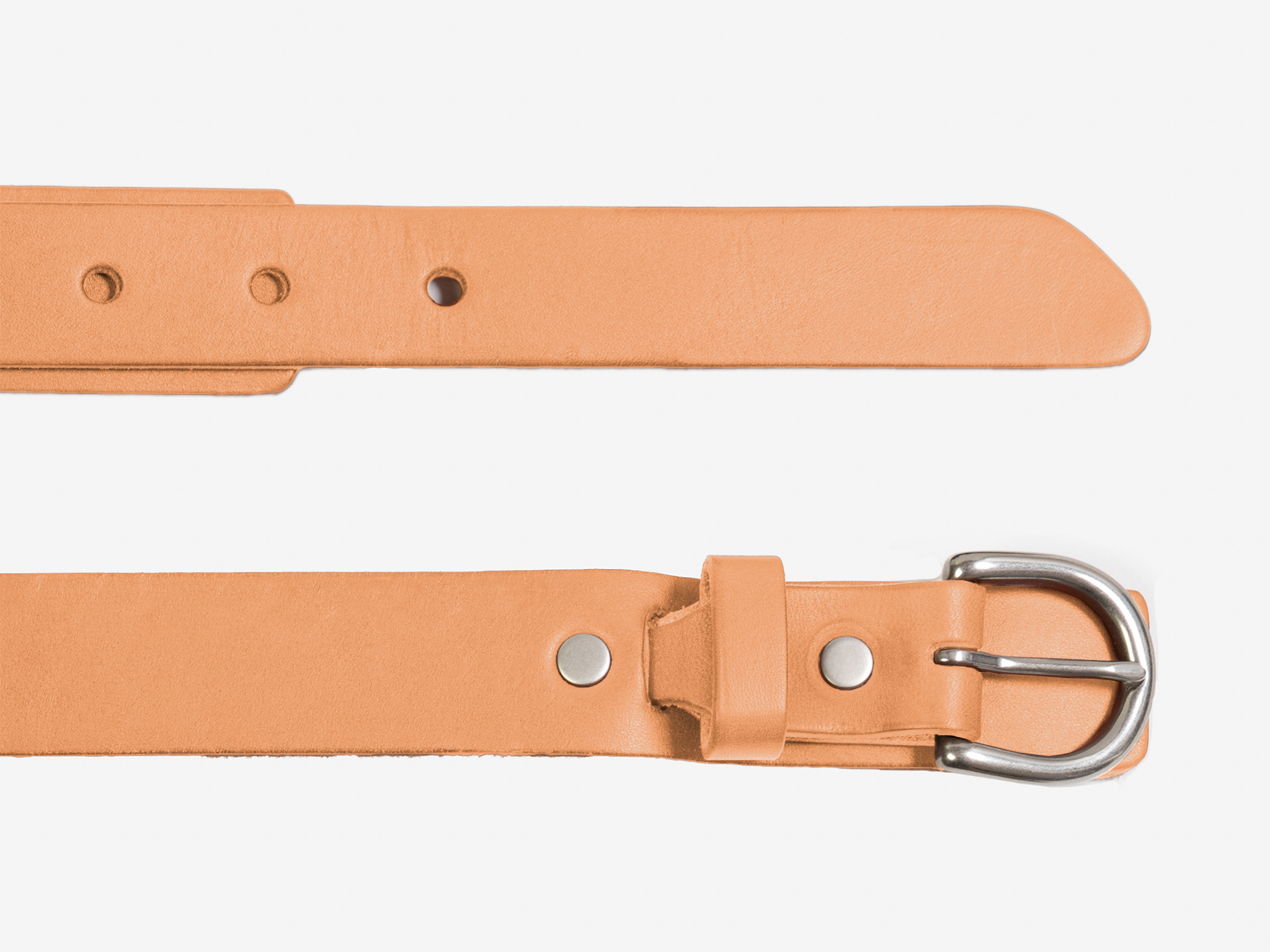 Harness Buckle Belt, Natural