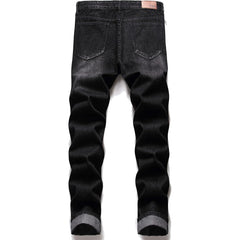 Men's Ripped Fit Dark gray Jeans