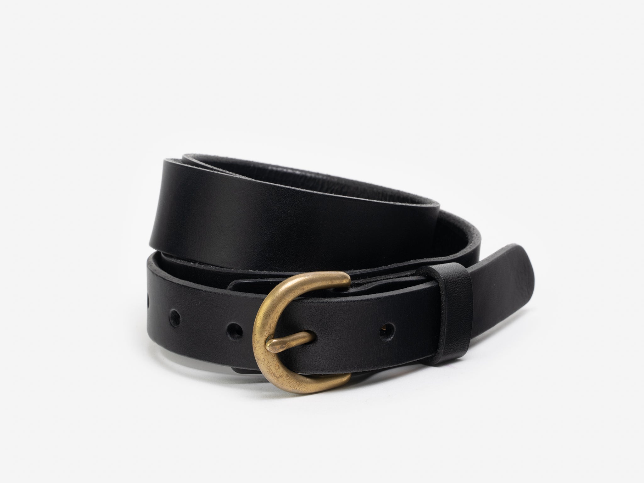 Harness Buckle Belt, Black