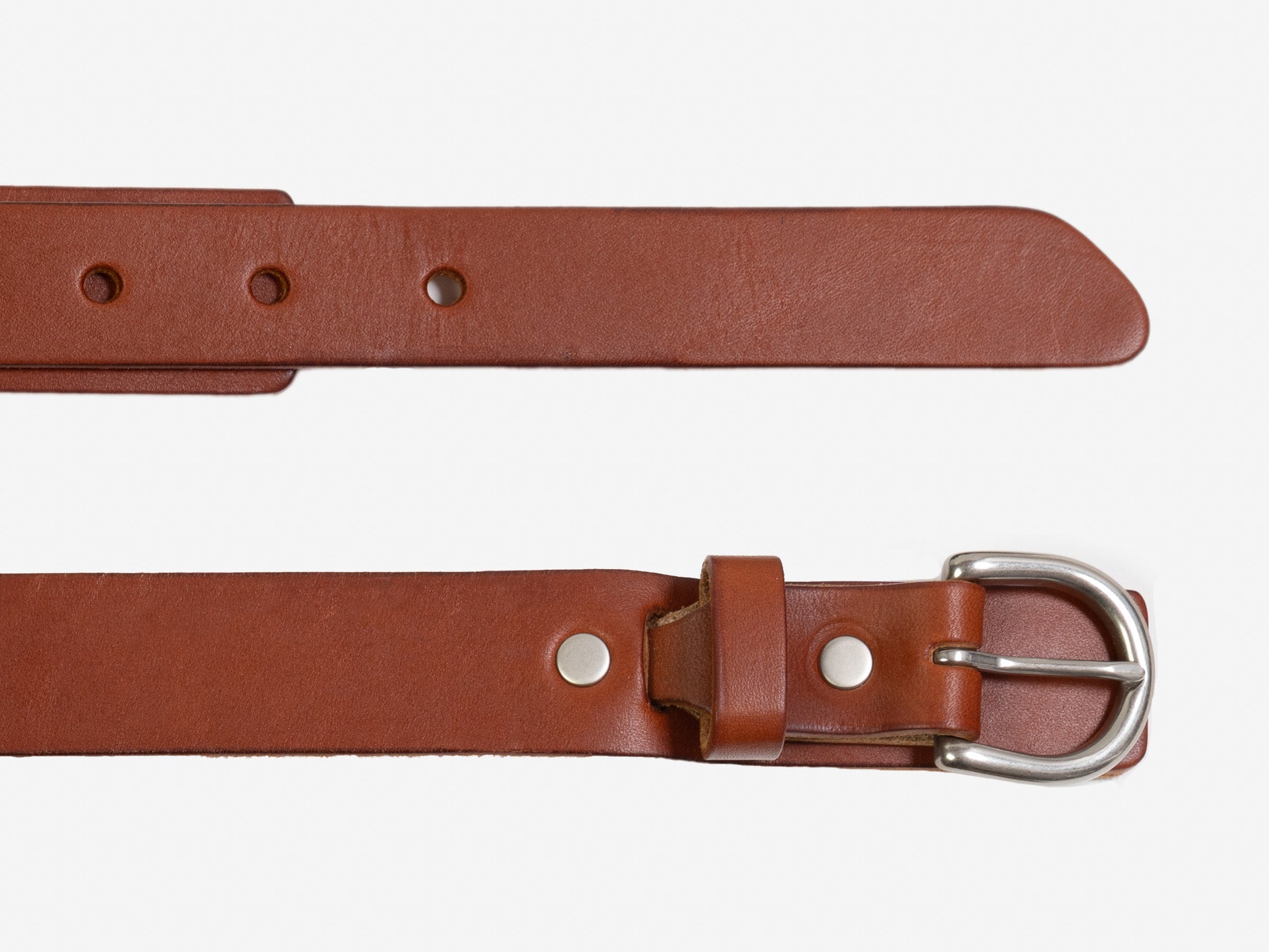 Harness Buckle Belt, Tan