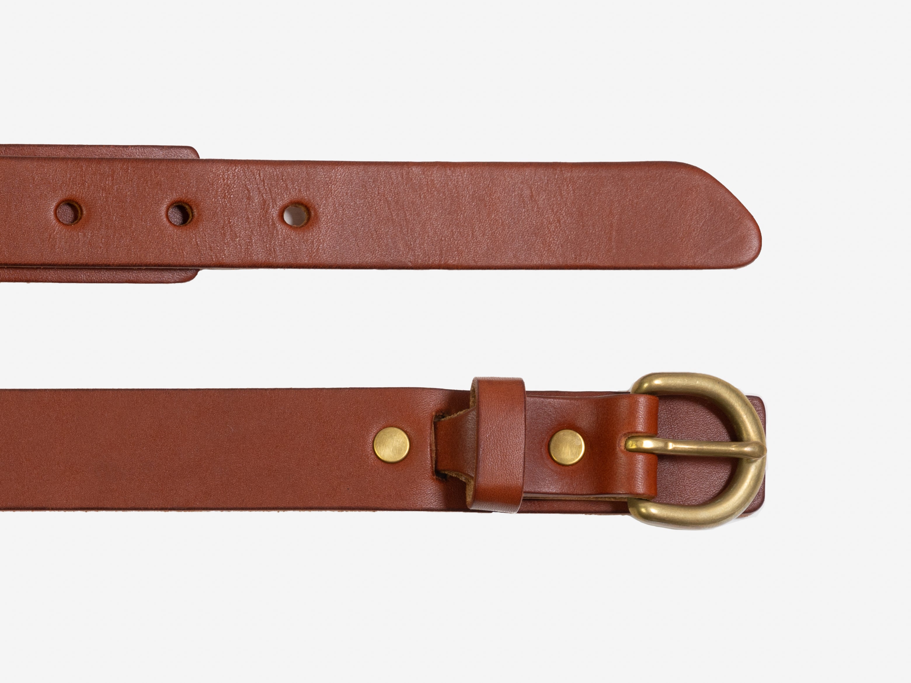 Harness Buckle Belt, Tan