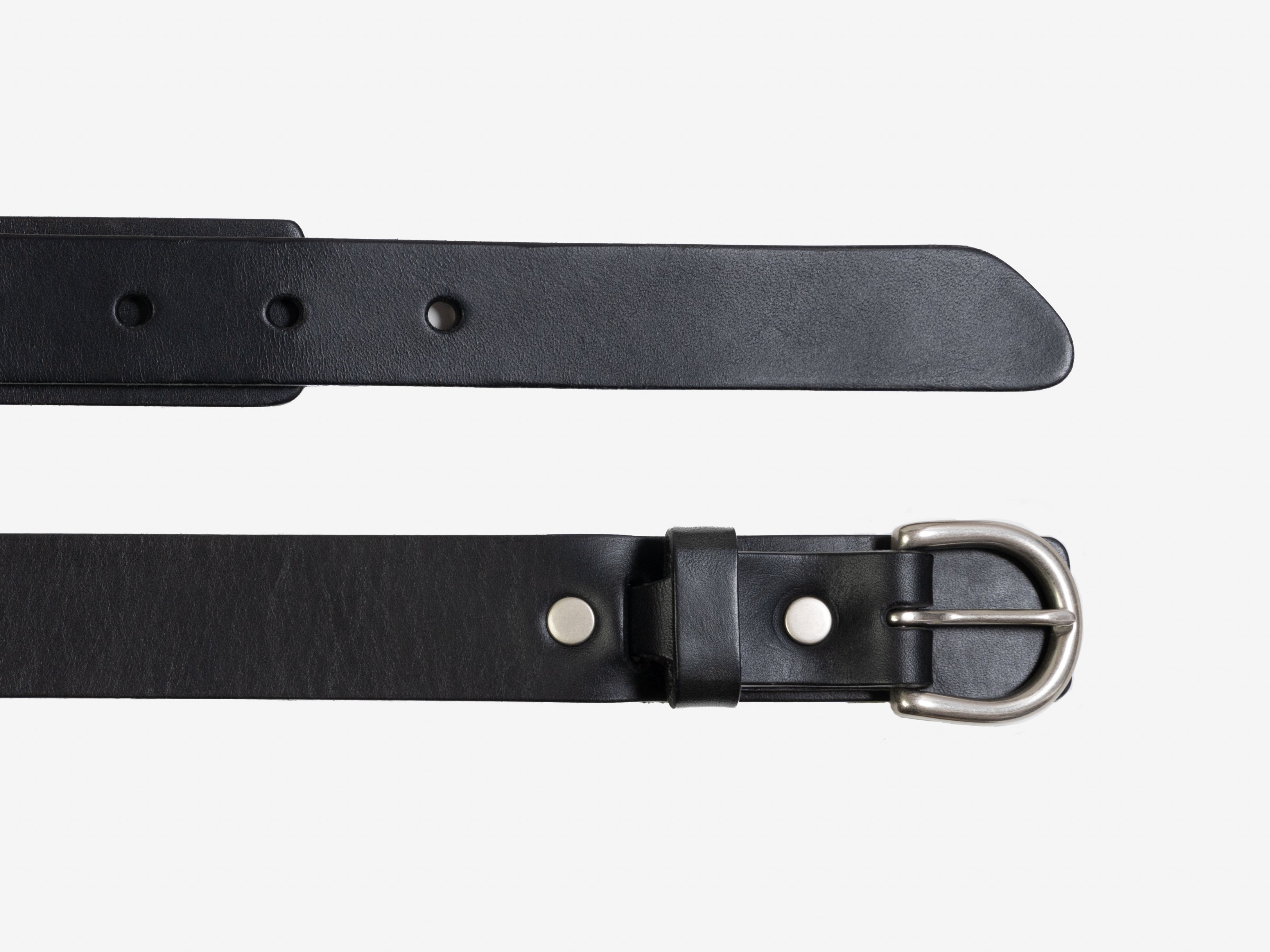 Harness Buckle Belt, Black