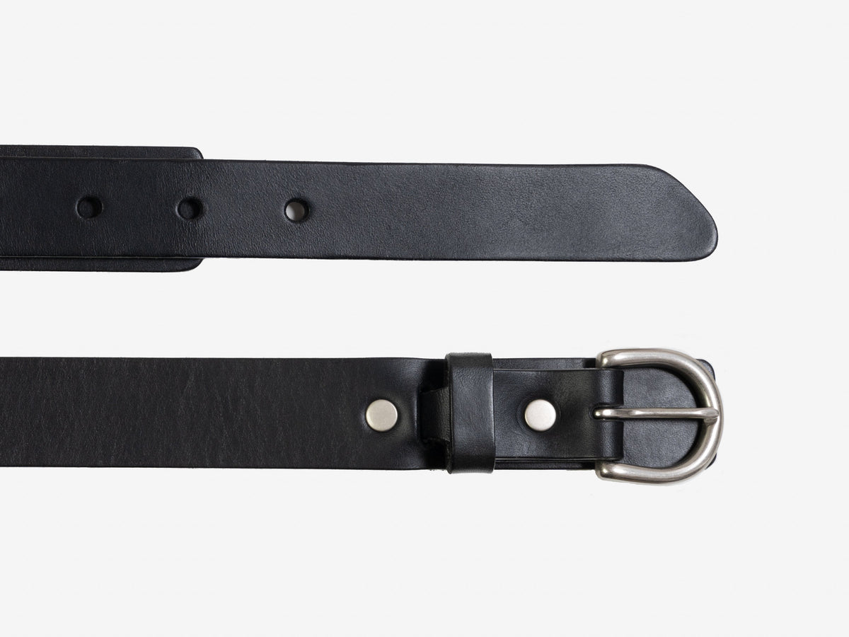 Harness Buckle Belt, Black