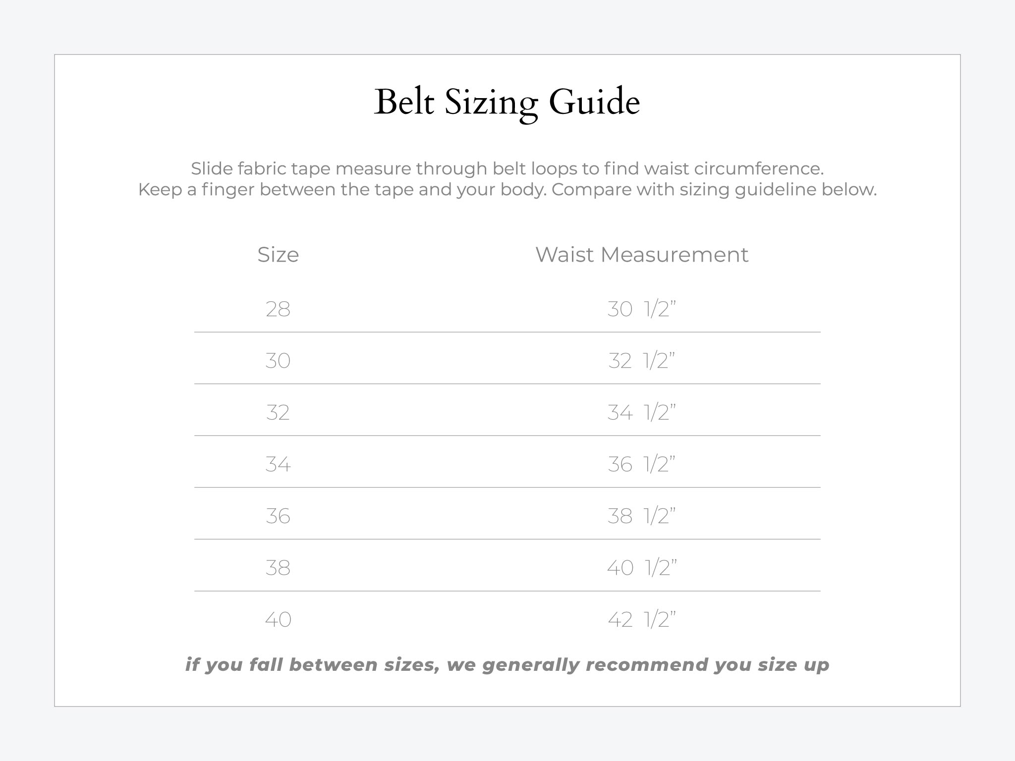 Mechanics Belt, Natural
